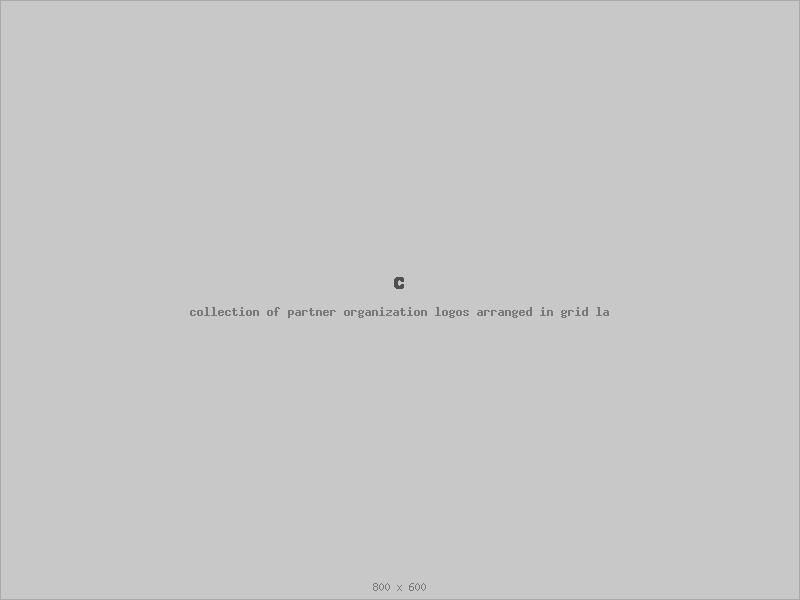 Placeholder C: collection of partner organization logos arranged in grid layout